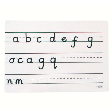 Dry Wipe Boards With Handwriting Guidelines 6pk  hi\-res