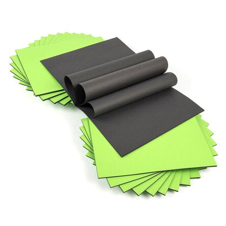 Project Scrap Books Black\/Green Covers A4+ 25pk Apple Green hi\-res