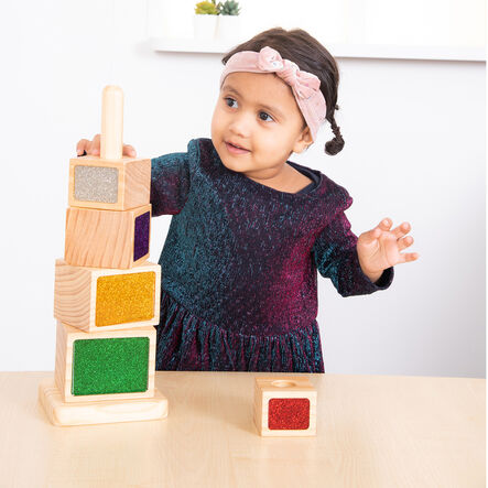 TTS Wooden Glitter Stacker Tower  hi\-res