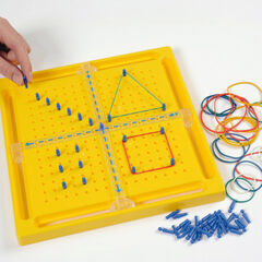 XY Coordinate Peg Board 6pk  hi-res