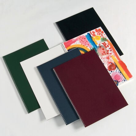 Pisces Laminated Spiral Hardback Sketchbooks A3 140gsm  hi\-res