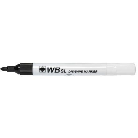 TTS Slim Barrel Drywipe Pens Bullet Tip Black  hi\-res