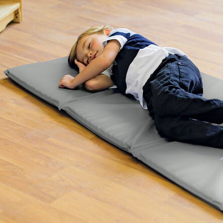 Grey Folding Sleep Mat 10pk  hi\-res