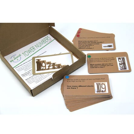 Tower Number Activity Cards  hi\-res