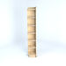 Left Hand Library End Bookcase In Maple  hi\-res