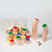 Tilted Stacking Wooden Blocks  hi\-res