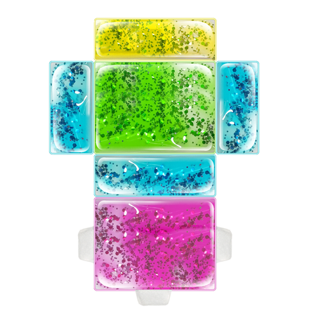 Fidgety Fingers Gel Shapes 4pk  hi\-res