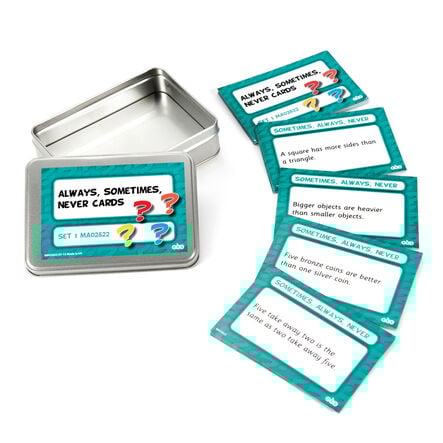 TTS Always, Sometimes, Never Activity Cards Set 1 \- KS1  hi\-res