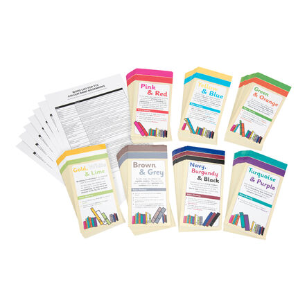 TTS Colour Banded Reading Comprehension Bookmarks  hi\-res
