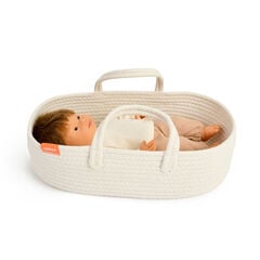 Miniland Role Play Doll Cotton Basket Bed  hi-res
