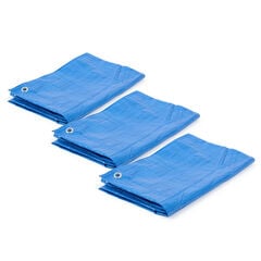 Outdoor Art Sheet 1.2m x 1.8m Blue 3pk  hi-res