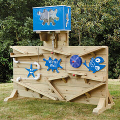 Outdoor Wooden Water Wall  hi-res