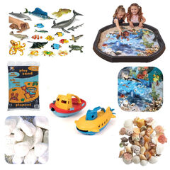 Small World Under the Sea Tuff Tray Bundle Deal  Small World Under the Sea Tuff Tray Bundle Deal  hi-res