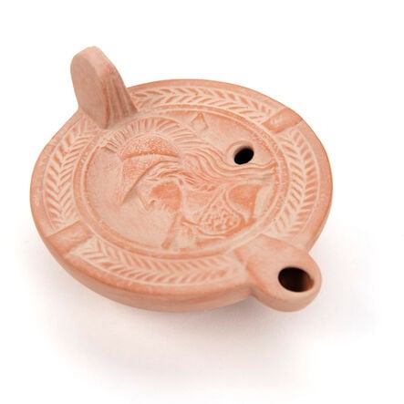 Ancient Greek Oil Lamp  hi\-res