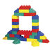 Jumbo Rainbow Building Bricks 84pk  hi\-res