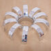 TTS Metallic Silver Stacking Arches 12pk  hi\-res