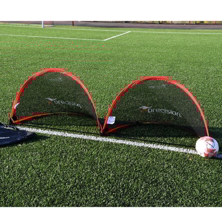 Precision Pop\-Up Goals Pair 80 x 110cm  hi\-res