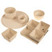 Bamboo Removable Storage Pots and Tray  hi\-res