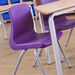 Metalliform NP Chair Seat Ht 260mm Purple Speck\'d Grey Frame  hi\-res