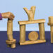 Tree Blocks Without Bark 36pcs  hi\-res