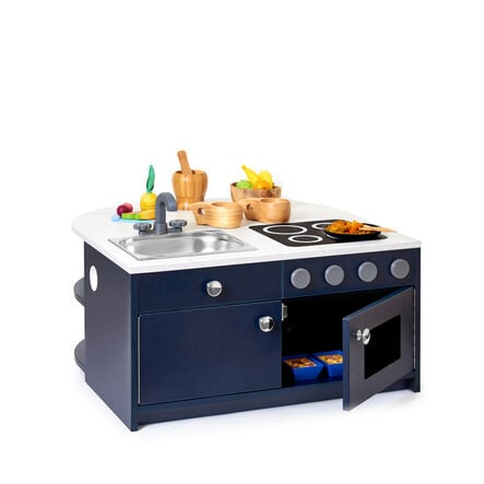 Modern Living Toddler Kitchen Set Navy 3pc  hi\-res
