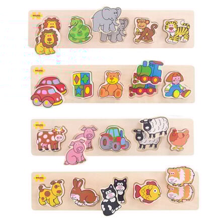 Baby \x26 Toddler Wooden Manipulative Nursery Toys Bundle  hi\-res