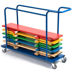 TTS Folding Gymnastics Bench Storage Trolley  TTS Folding Gymnastics Bench Storage Trolley  hi-res