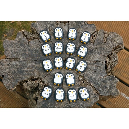 Pre\-Coding Penguin Stones 18pk  hi\-res