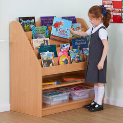 TTS Valencia Front Facing Book Storage  TTS Valencia Front Facing Book Storage  hi-res