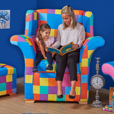 TTS Giant Patchwork Furniture Range Chair  hi\-res