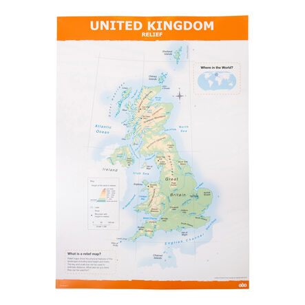TTS UK Map Political and Physical A1 KS2  hi\-res