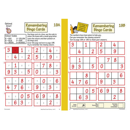 Special Direct Rapid Recall Visual Memory  hi\-res