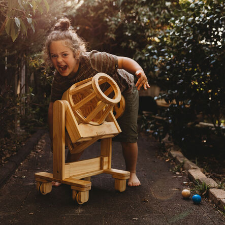 Explore Nook Construction Wooden Cement Mixer  hi\-res