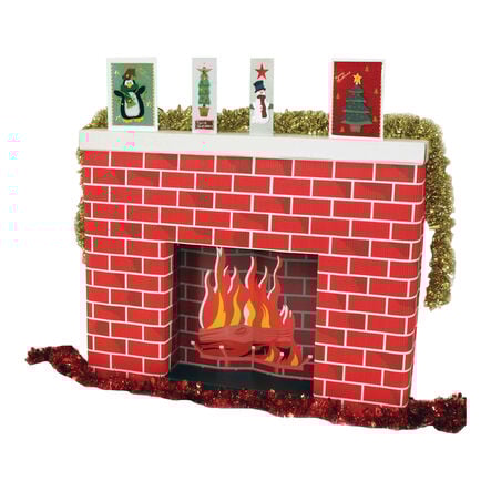 Corobuff® Corrugated Card Fireplace  hi\-res
