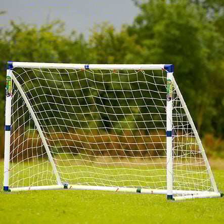 Multipurpose PVC Football Goal and Net 6ft  hi\-res