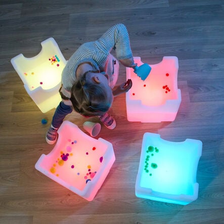 TTS Messy Play Water STEAM Channelling Cubes  hi\-res