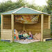 TTS Wooden Outdoor Corner Play Cottage  hi\-res