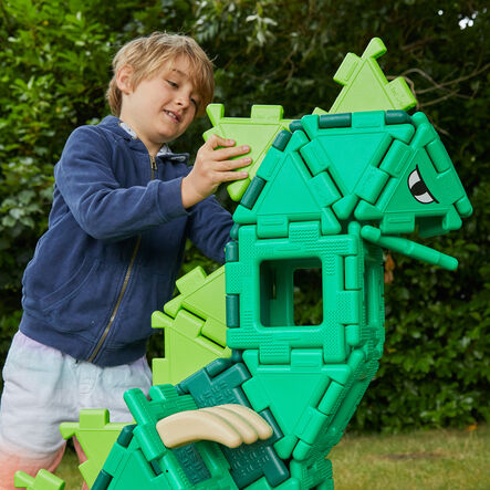 Polydron Dinosaur Recycled Construction Set 130pk  hi\-res
