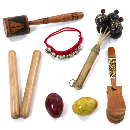 Multicultural Djembe Drums and Shakers pack  hi\-res