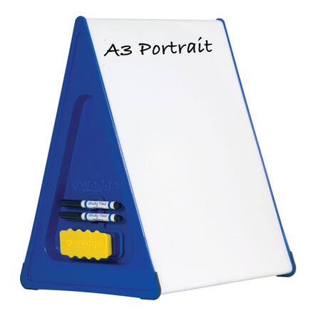 Wedge Tabletop Magnetic Portable Whiteboard  hi\-res