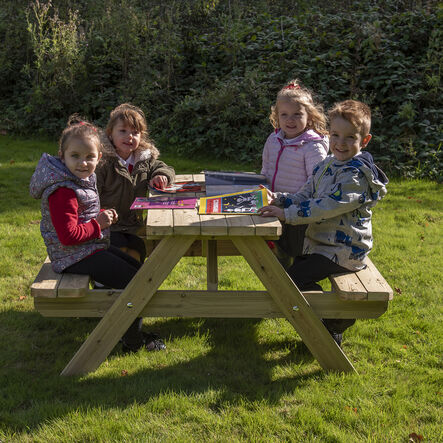 Wooden Picnic Bench  hi\-res
