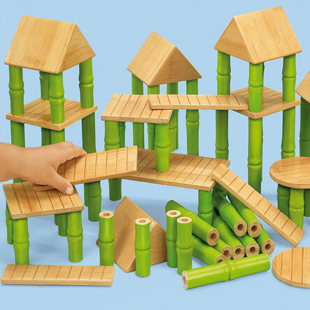 Bamboo Building Blocks  hi\-res