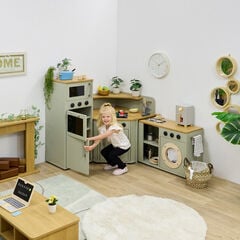 Modern Living Corner Packaway Kitchen Sage  hi-res