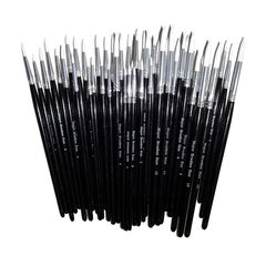 Sable Substitute Paint Brushes 50pk  hi-res
