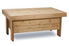 Millhouse Raised Sandpit with Lid H500 x W1200 x D700mm  hi-res