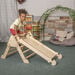 Pikler Inspired Climb \x26 Slide Nursery  hi\-res