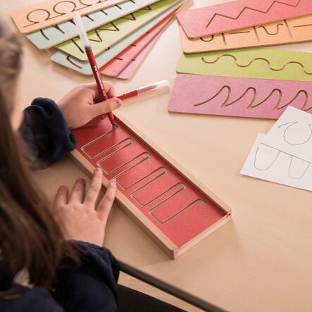 TTS Fine Motor Skills Pre\-Writing Board Set  hi\-res