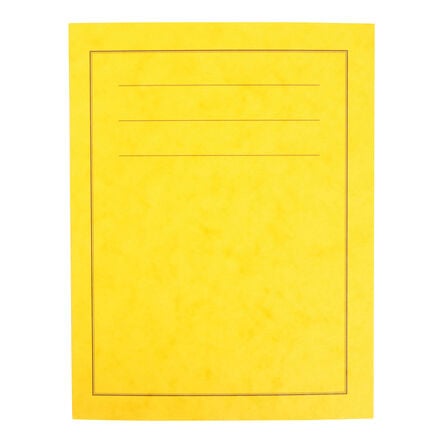 A4 Classic Exercise Book 7mm Squares 80pg Yellow Yellow hi\-res