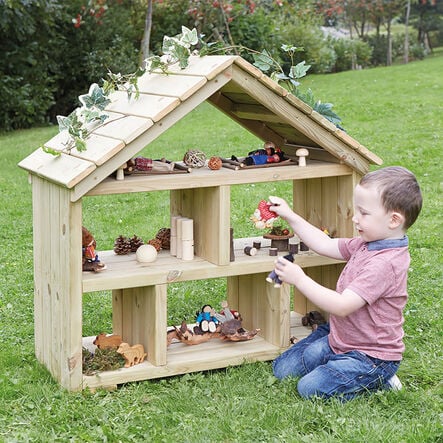 TTS Outdoor Wooden Dolls House  hi\-res