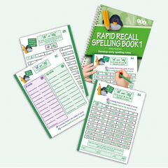 TTS Rapid Recall Spelling Activity Book 1  TTS Rapid Recall Spelling Activity Book 1  hi-res